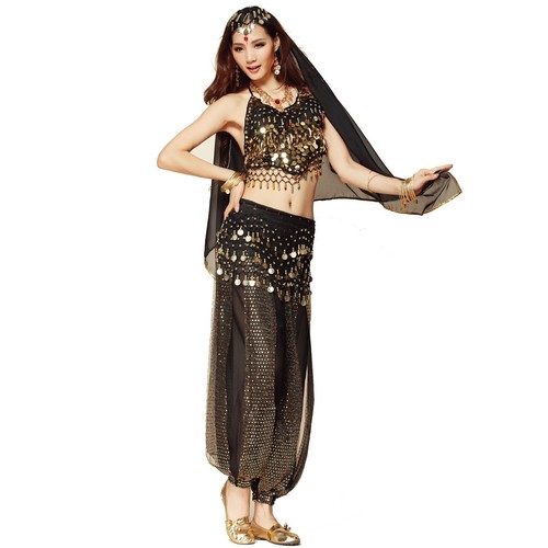 Fancy belly dance costume set - fancy,