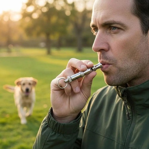 Dog whistle trainer - trainer,, recall