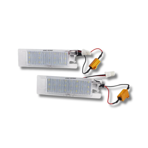 Number plate light set - led, for