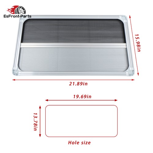 Grey blind flyscreen - grey,