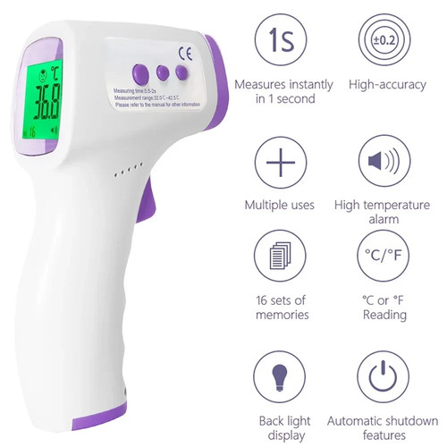 Digital thermometer infrared - digital,