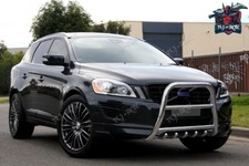 For VOLVO XC60 CHROME NUDGE BULL BAR FRONT BUMPER GRILL PUSH AXLE BAR 2007-2013