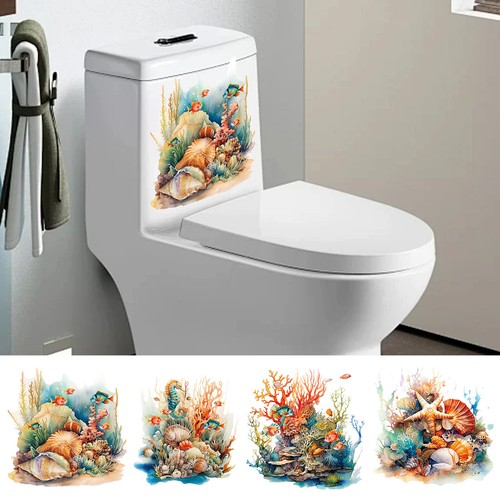 Toilet sticker underwater - sticker,