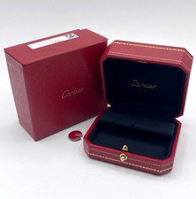 Cartier scatola orecchini earrings box ref CRCO000476 completa