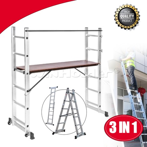 Wheeled scaffolding tower work - wheeled,