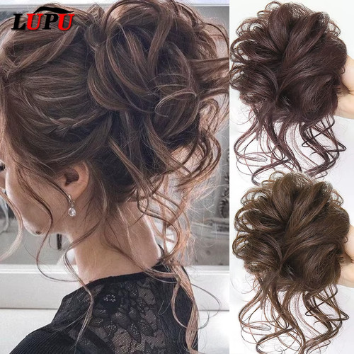 Messy bun hair - bun,