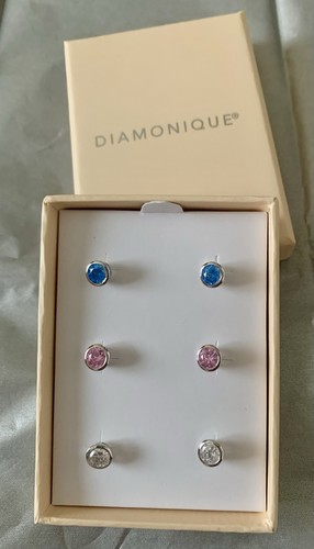 Diamonique trio boxed - diamonique,
