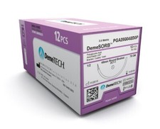 SUTURE CHIRURGICHE DEMETECH MADE USA Polyglycolic Acid PGA1080040B4P DEMESORB 0