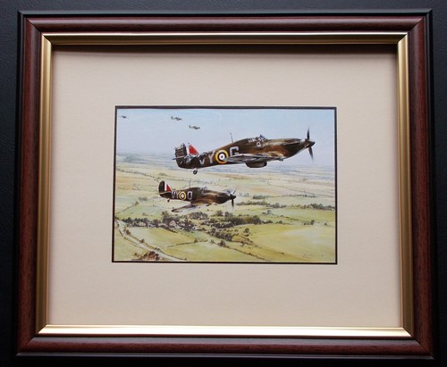 Aircraft print framed - print, by