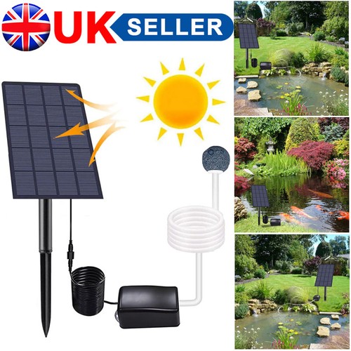 Solar powered oxygenator - powered,