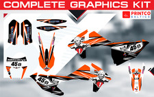 KTM SX EXC 65 85 125 250 300 450 2013-2025 complete graphics kit 21 mil