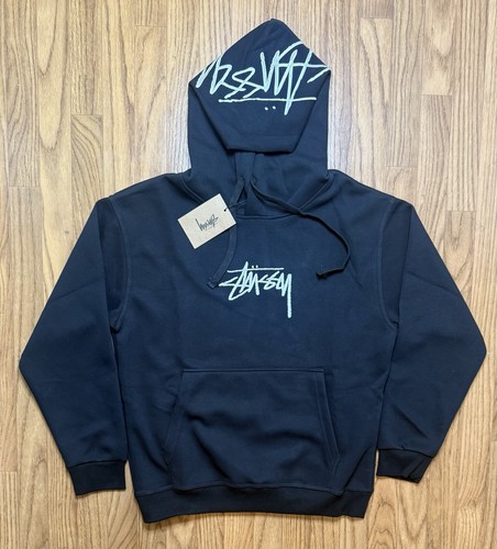 Stussy embroidered logo - stussy, hoodie