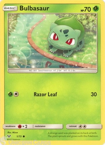 Bulbasaur common - 1/73, :