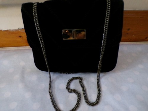 Primark black velvet - velvet, look