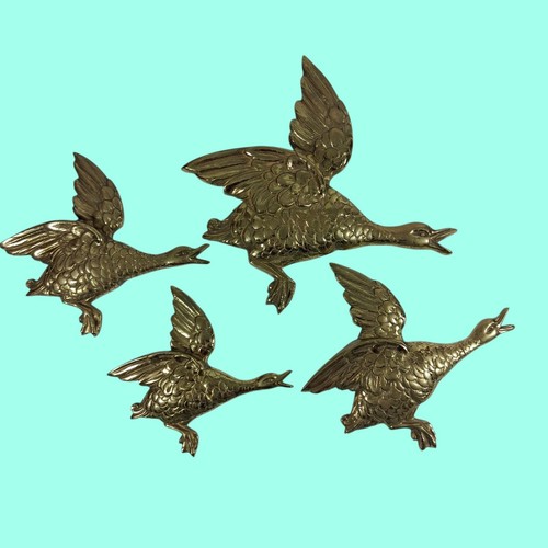 Set four vintage - of, brass