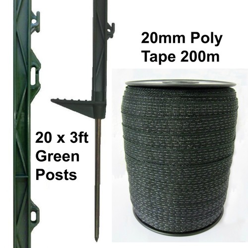 3ft poly posts tape - tape,