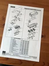 HORNBY service sheet for