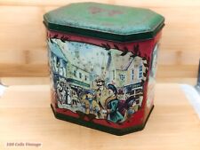 Christmas Scene Ringtons Vintage tea tin 1990 (14cm)