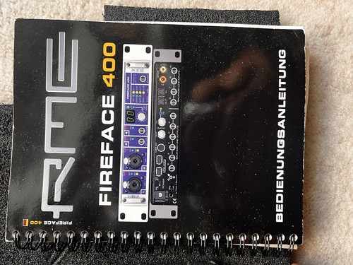 Rme audio fireface 400 - fireface, digital