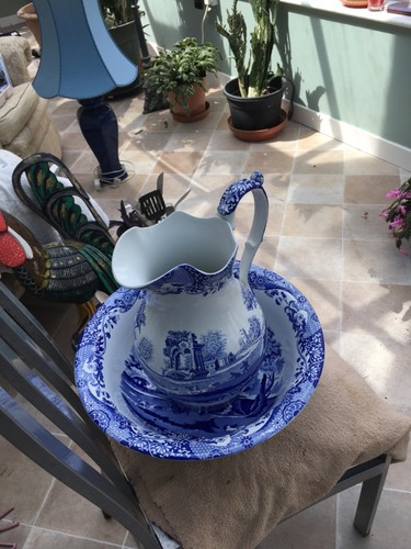 Vintage spode blue - vintage, italian