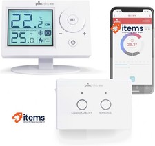Plikc - SKI 2 RFW Digital Room Thermostat (White WiFi Wireless)