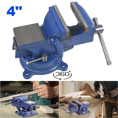 100mm jaw bench vice - 100mm,