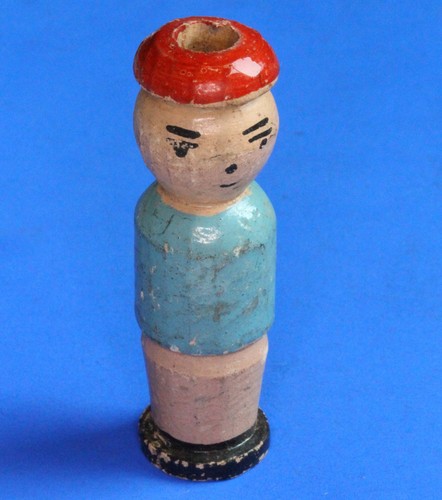One vintage novelty carved - one,