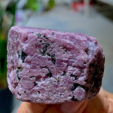 165G Natural pink tourmaline quartz crystal mineral specimen spiritual healing