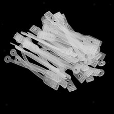 50x Elastic Cold Perm Salon Hair Hair Styling Sticks Rubber