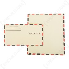 WW2 US Letter Set Red and Blue Striped - American Military Army Reproductions