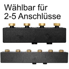 Distributor beam distributor for pump groups with 125 mm distance 2-5 connections