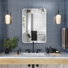 Frameless Bathroom Mirror