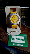 Mens Lorus Sports Watch Rare