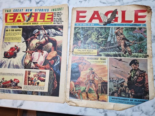 1960s eagle comic - x2, batman