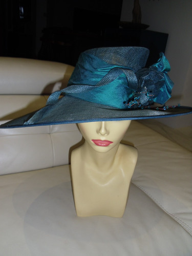 Stunning ladies teal wide - stunning,