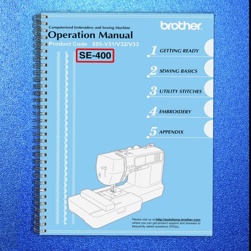 Brother 400 sewing machine - brother, se-400