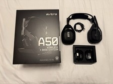 Astro Gaming A50 Wireless Headset and Base Station Black/Grey, Gen 4