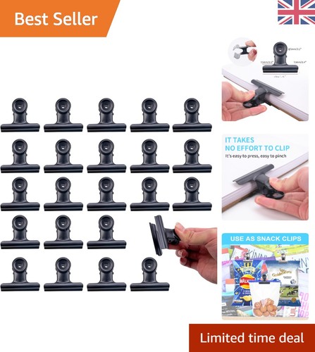 22pcs stainless steel bulldog - 22pcs,