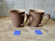 Denby Cinnamon Stoneware Mugs