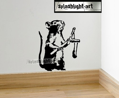Banksy slingshot rat skirting - banksy,