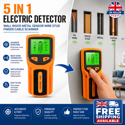 Electric detector wall - in,