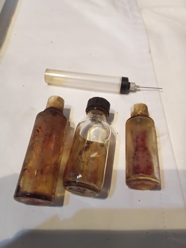 Vintage miniature bottles - vintage,