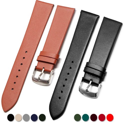 Leather watch strap band - leather,