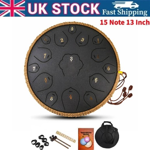 Steel tongue drum inch 15 - steel,