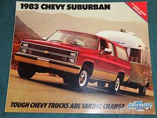1983 CHEVROLET SUBURBAN SALES