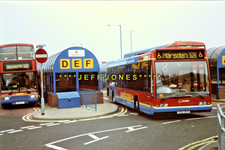 ORIGINAL BUS SLIDE 14923- Go-Coastline OPTARE L1150 3821 S152OCU Wallsend 5.8.99