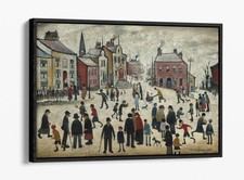 PEOPLE STANDING ABOUT, L.S