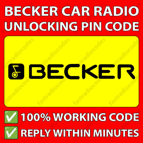 Becker radio pin - radio,