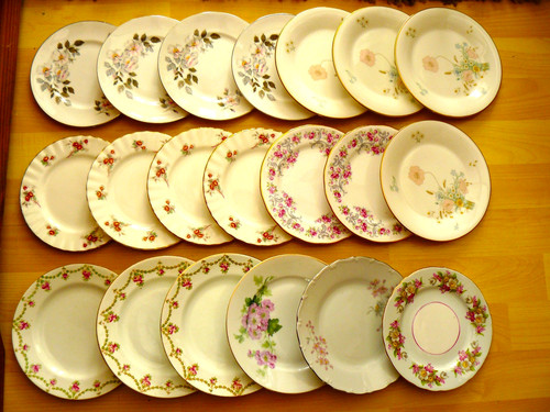 Xvintage mismatched - 20,