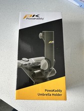 POWAKADDY GOLF UMBRELLA HOLDER / FITS FX3 FX5 FX7 & CT6 GOLF TROLLEYS